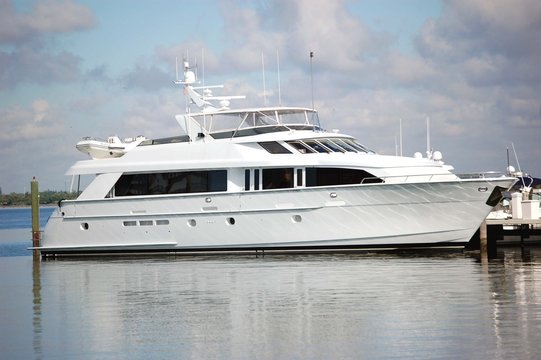 Fototapeta Luxury Yacht