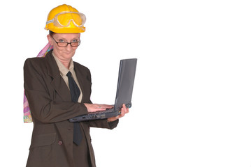 female construction supervisor