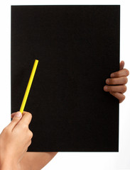 blank board