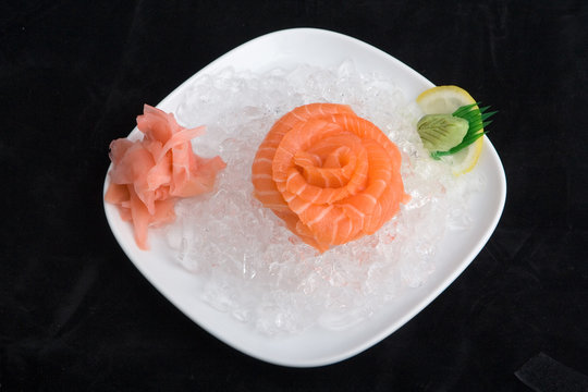 sahimi in ice