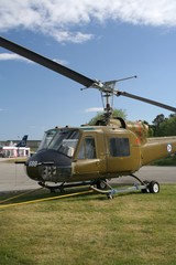 Naklejka na ściany i meble Military transport helicopter