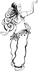 dansing woman