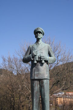 Statue of Norwegian king