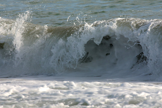 Das aufbrausende Meer