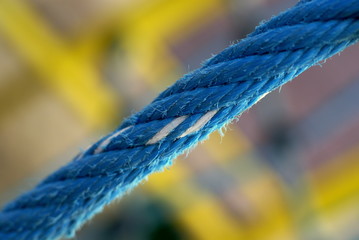 blue rope