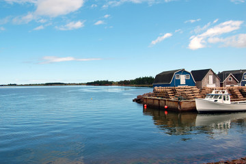 Fishing marina