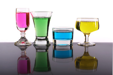 Colorful glasses