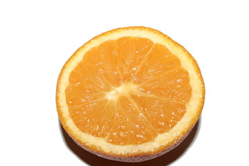 orange isolated on white