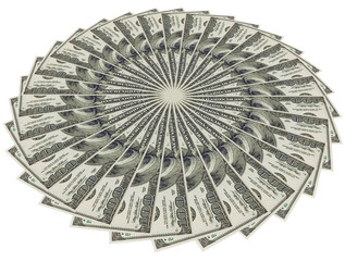 hundred dollars banknotes