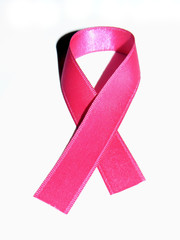 Ruban rose de lutte contre le cancer du sein 