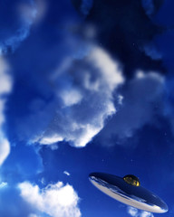 UFO In Sky 7