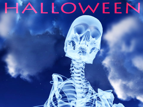 Halloween Xray Bone 8