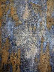Old wall with picturesque plaster, background