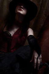 glamorous woman