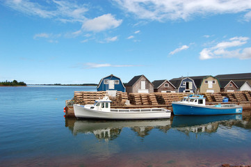 Fishing marina