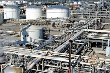 Industrial Oil Refinery