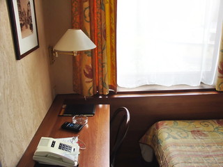 Hotel room interior