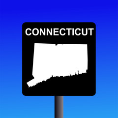 Connecticut highway sign
