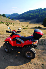 red quad mountain view