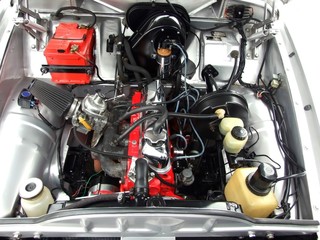 oldtimer car engine