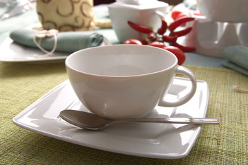Porcelain coffee cup