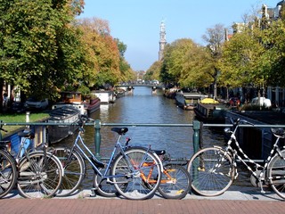 Amsterdam Canal & Bicycles © philn99