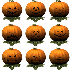 9 Nine Pumkins