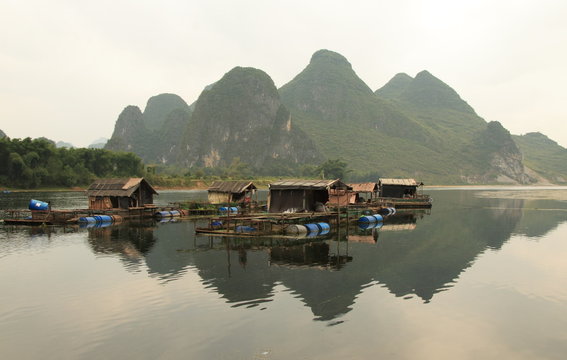 Landscape near Guilin, Southern China