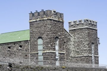 Prison Block House Towers - Mt Eden Prison Auckland New Zealand