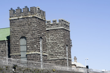 Prison Block House Towers - Mt Eden Prison Auckland New Zealand