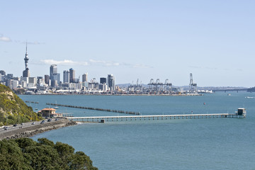 Auckland City & Container Wharf