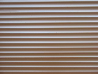 Brown rolling shutters