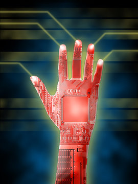 Cybernetic hand