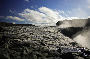 Dettifoss riverbed