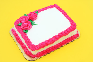 Blank Celebration Cake