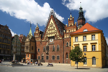 Obraz premium City Hall in Wroclaw (Poland)