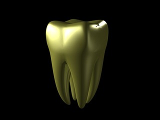 Golden tooth