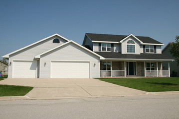 Newly built two story home
