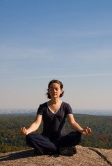 Fototapeta na wymiar meditation