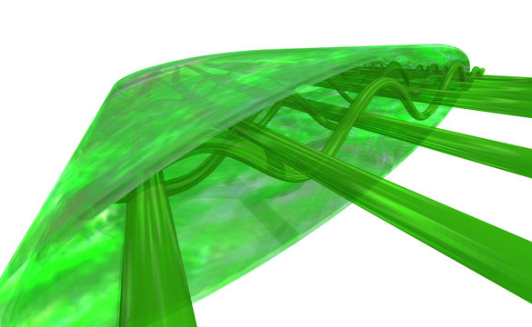 green material