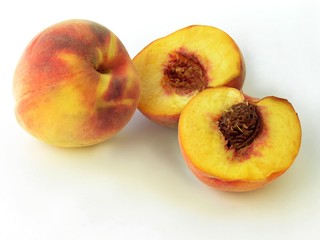 sweet golden peaches