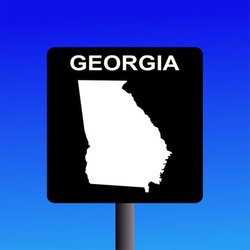 Georgia Highway Sign