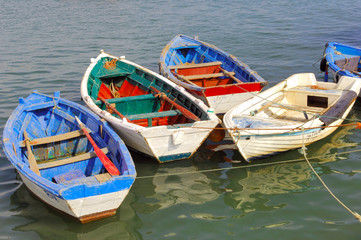 Fototapeta na wymiar Portugalia, Algarve, Tavira: Fishing boat