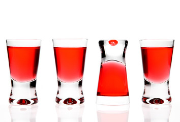 red vodka trick