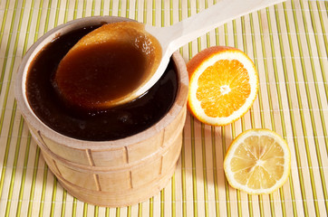 Honey and lemon