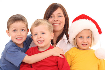 mother with children