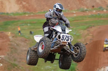 Selbstklebende Fototapeten Quad Bike Racing © CTR Photos