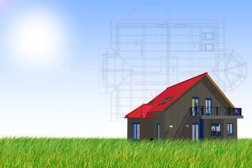 alone house