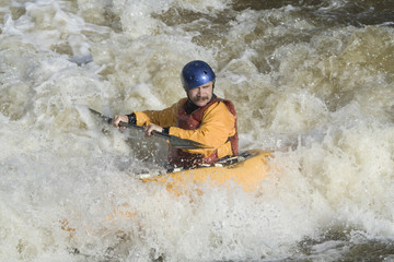 freestyle kayaker