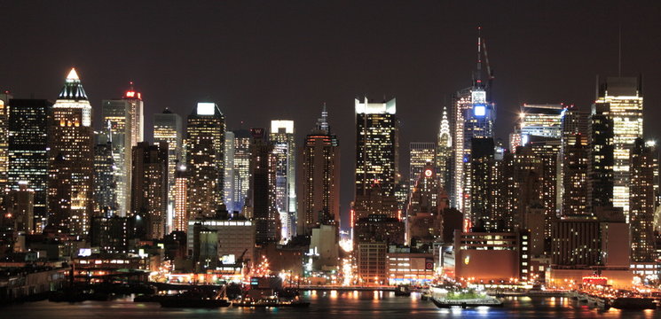 Fototapeta lights of the city